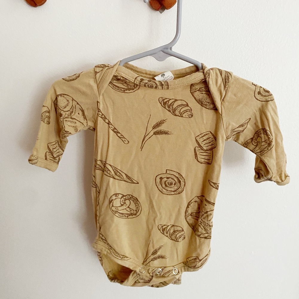 Pasty Print Kate Quinn Long Sleeve Bodysuit